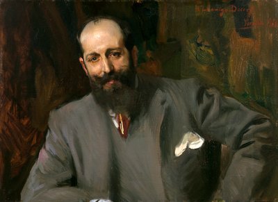 Portret van dokter Joaquín Decref y Ruiz door Joaquín Sorolla